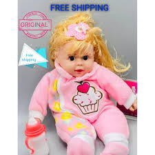 Feeder Doll with battery operated feeder